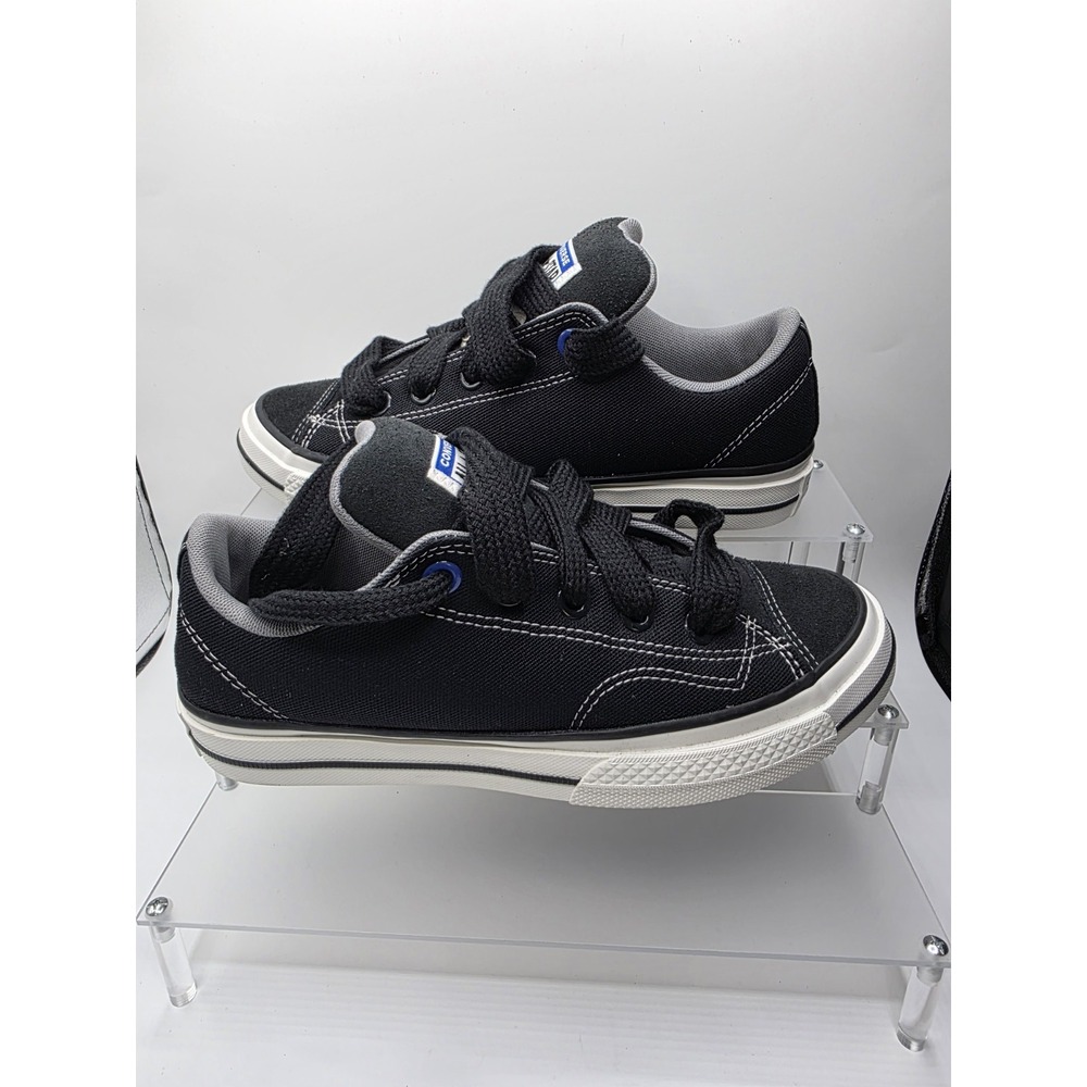 Converse Chuck Taylor All Star Low Puff Black White Sz 8 Men's 9.5 In Women's